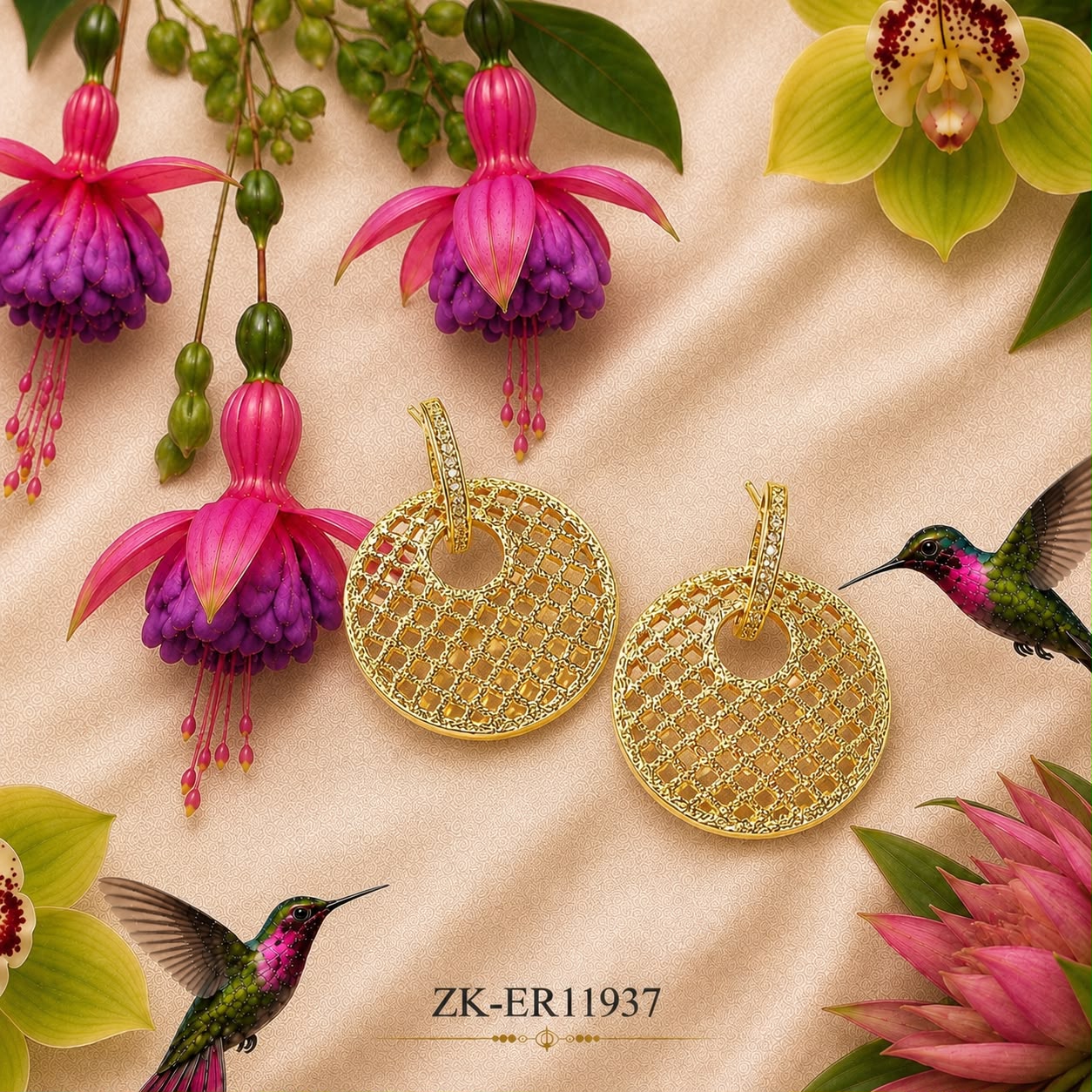 Golden Circle Earrings