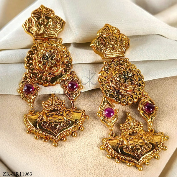 ANTIQUE LONG EARRINGS