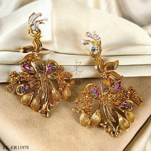 ANTIQUE PETALS EARRINGS