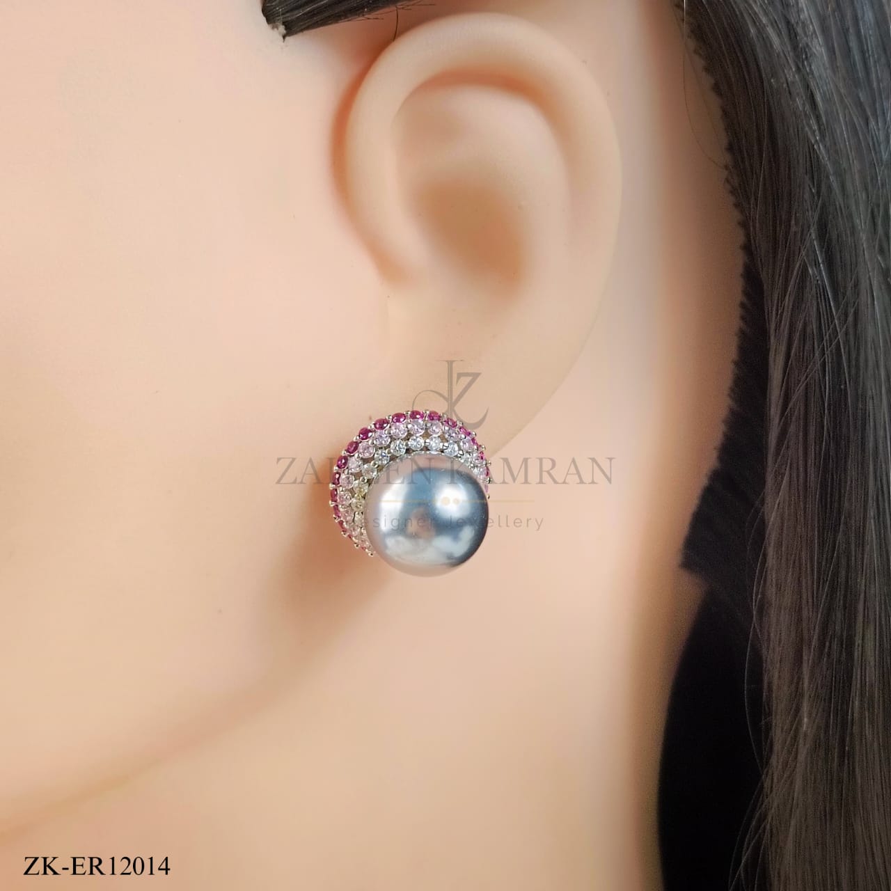 BIG PEARL EARRINGS