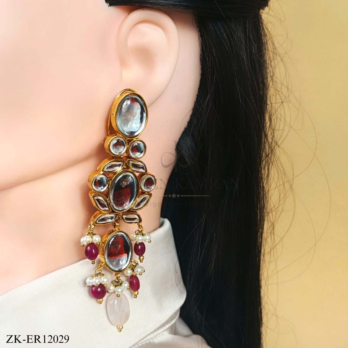 KUNDAN EARRINGS