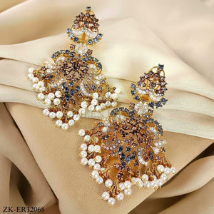 COFFEE STONES EARRINGS