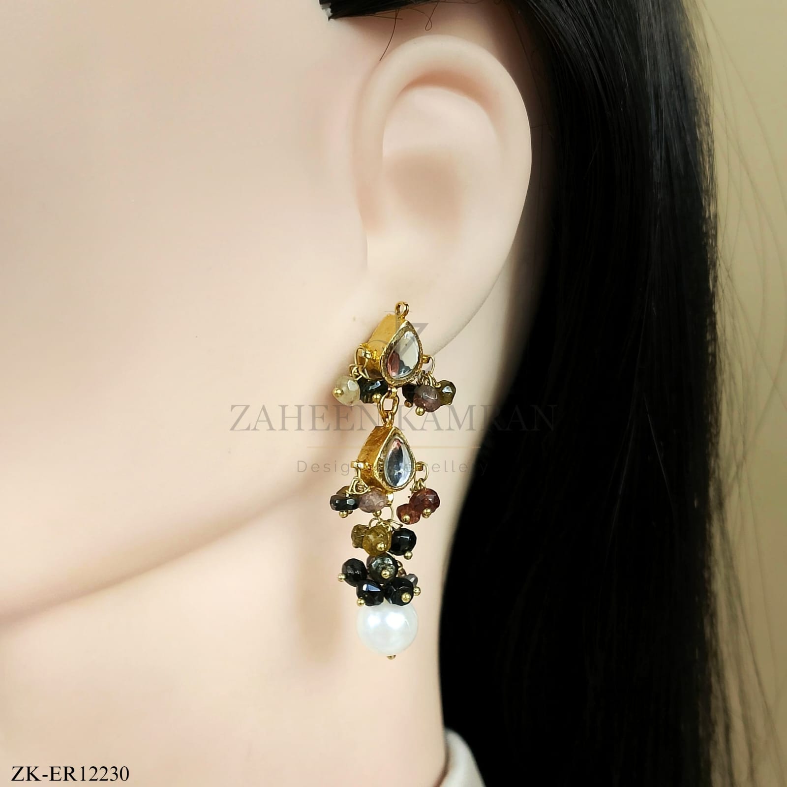 MULTI STONES EARRINGS