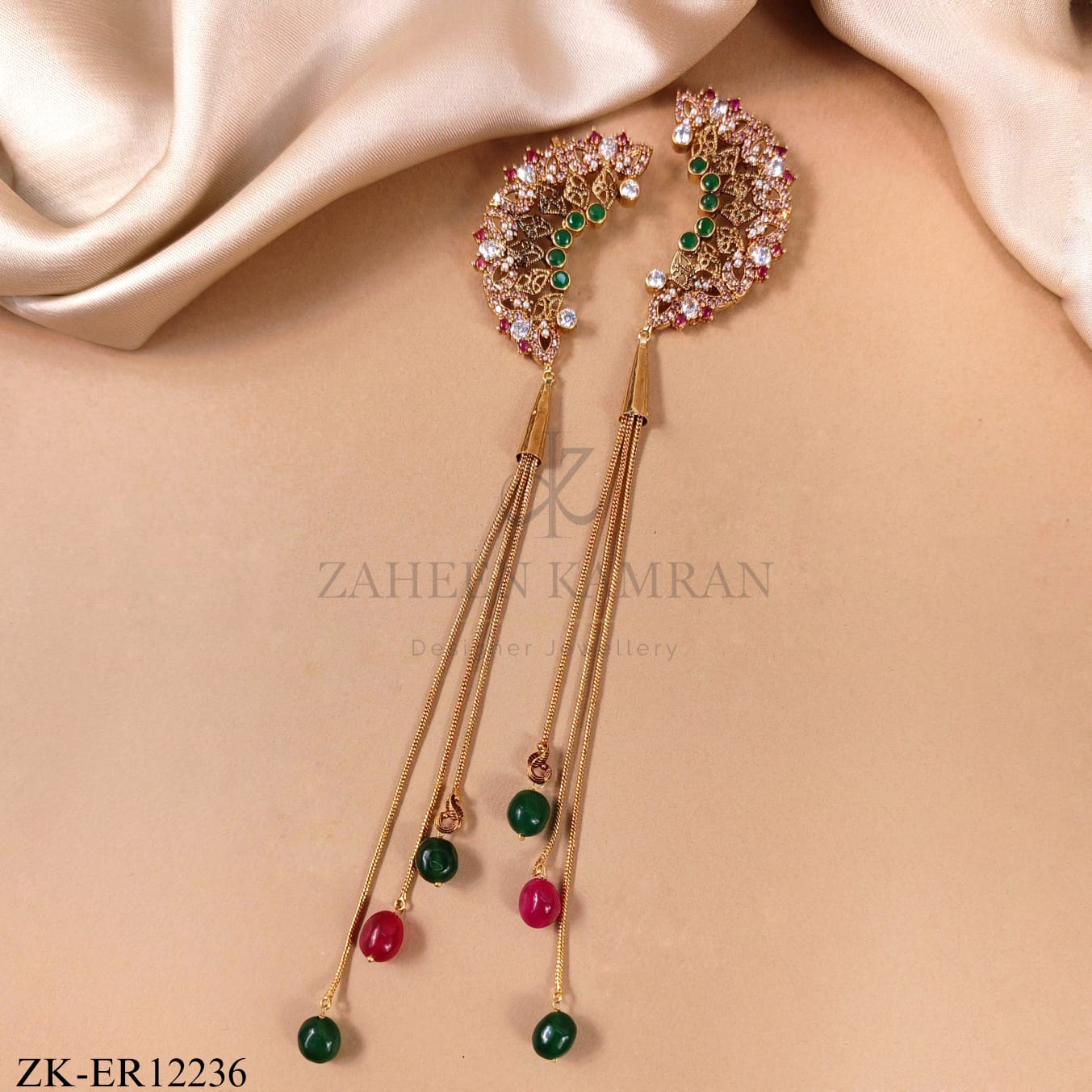 LONG CHAIN EARRINGS