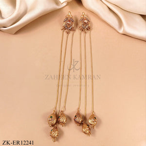 LONG CHAIN EARRINGS