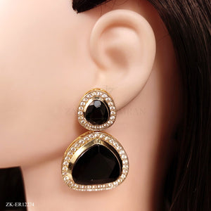 BLACK ONYX EARRINGS