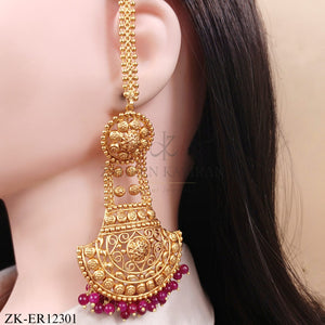 PINK ZIRCONIA EARRINGS