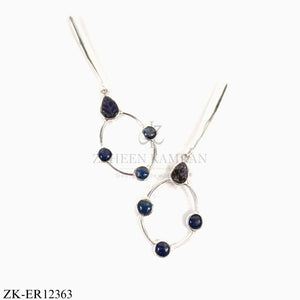 925 SAPPHIRE EARRINGS