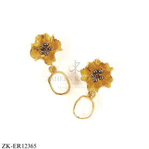 925 LEAFLET EARRINGS