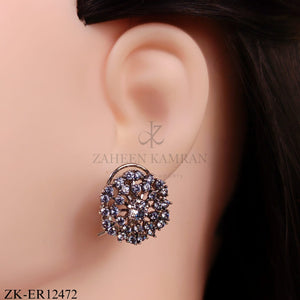 SPARK CLEAR STONES EARRINGS