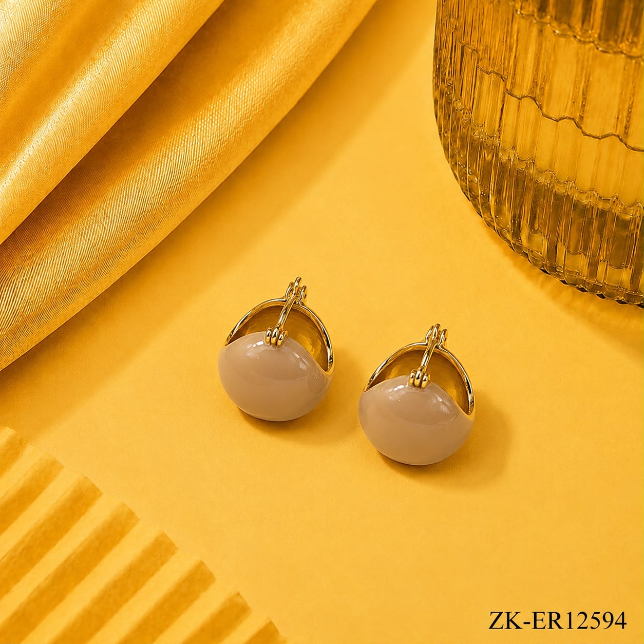 Brown Enamel Domes