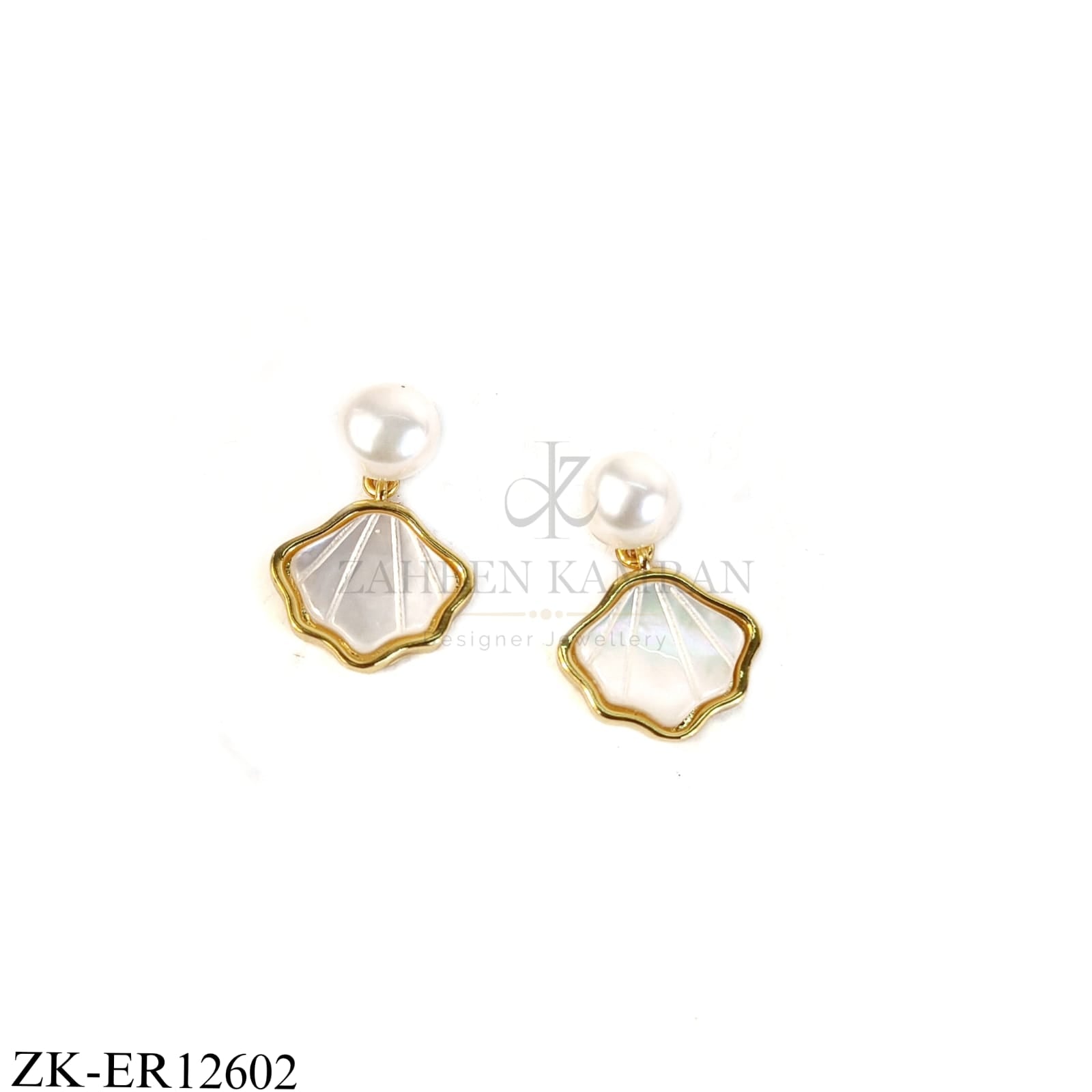 SEA- SHELL DROP EARRINGS
