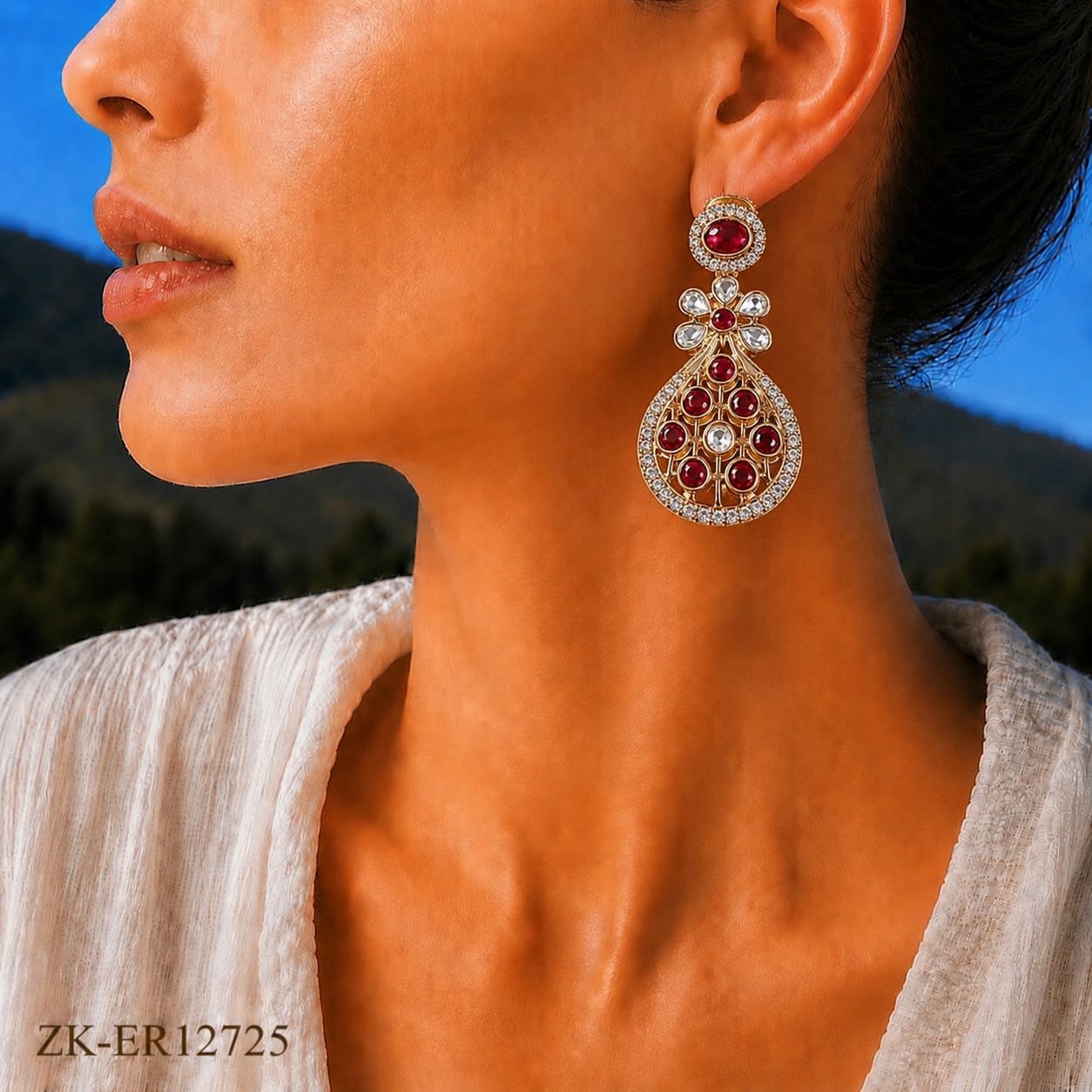 Ruby Danglers
