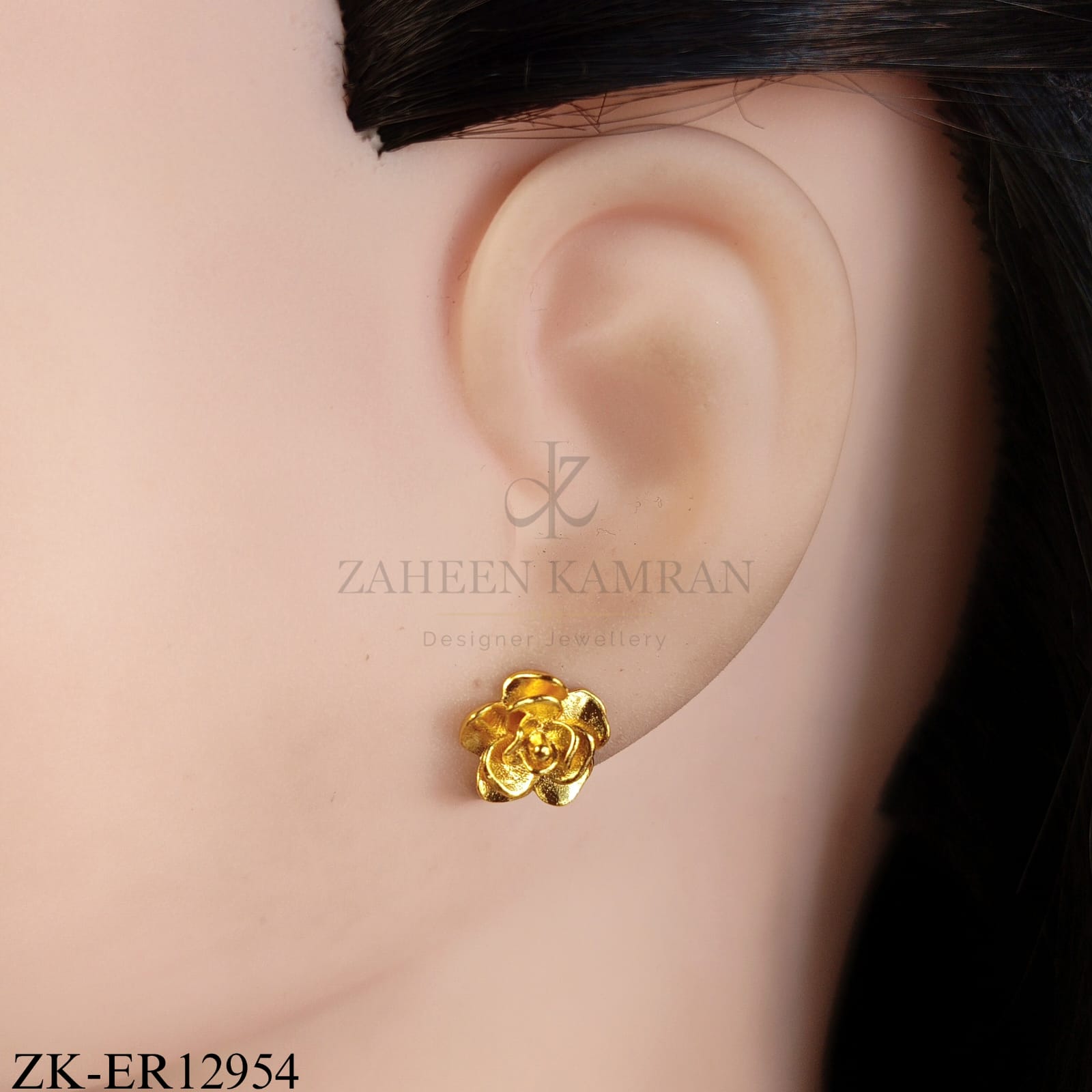 ROSE FLORAL EARRINGS
