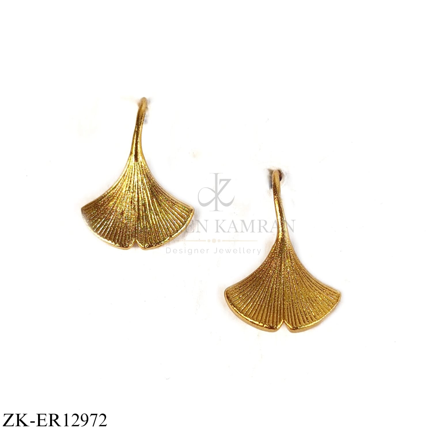 FAN SHAPED EARRINGS