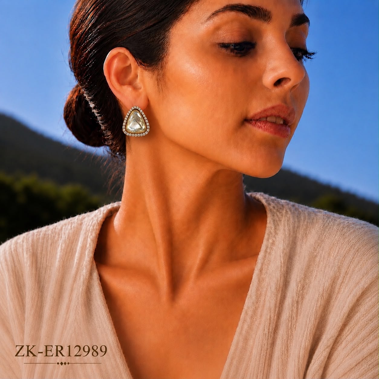 SHEESH ZIRCONIAN EARRINGS