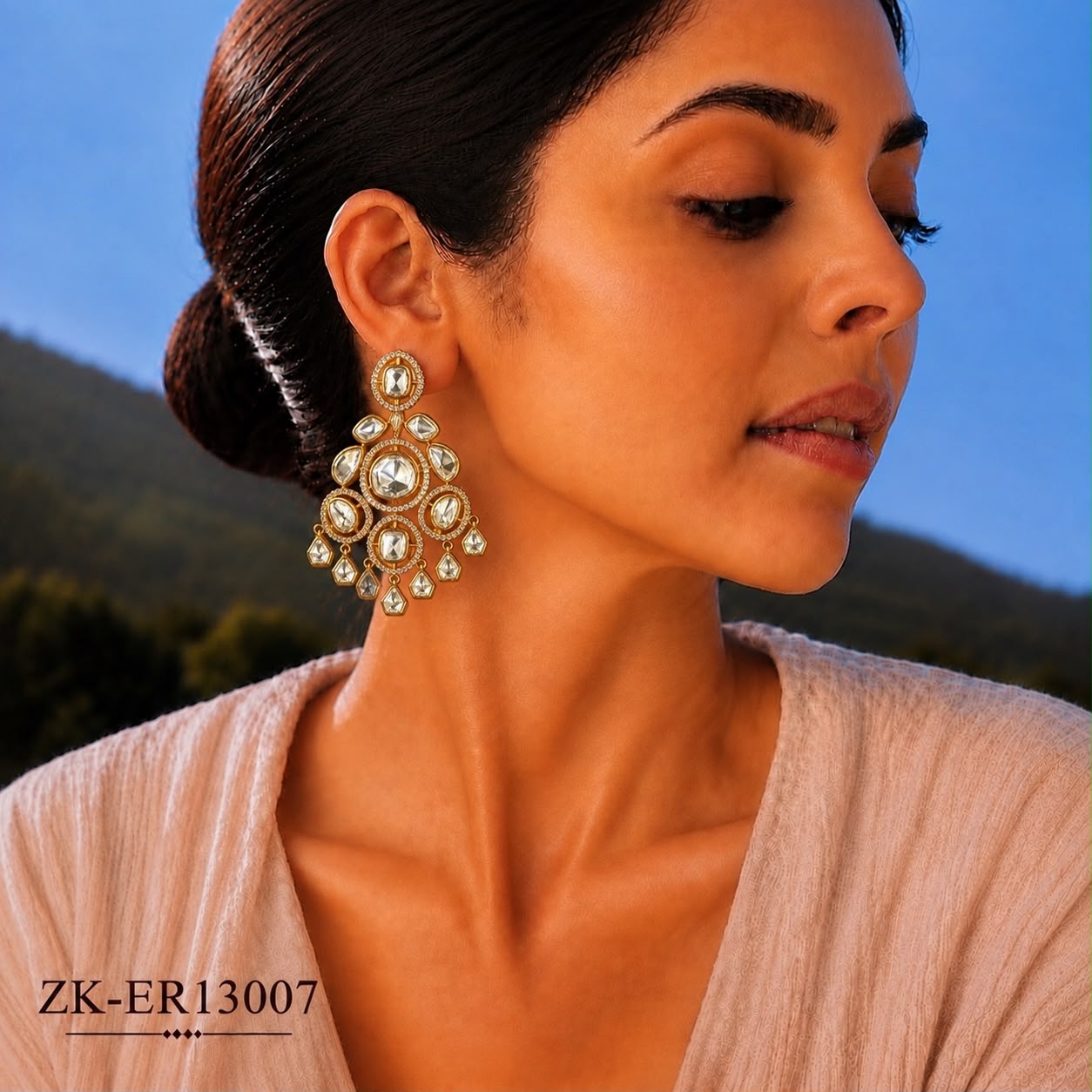 SHEESH ZIRCONIAN EARRINGS