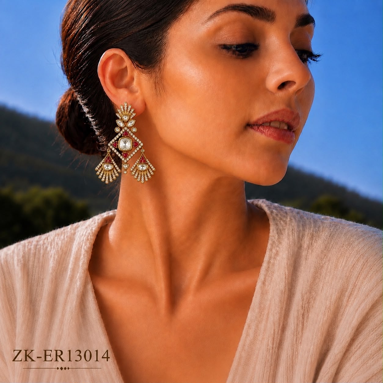 RUBY SHEESH EARRINGS