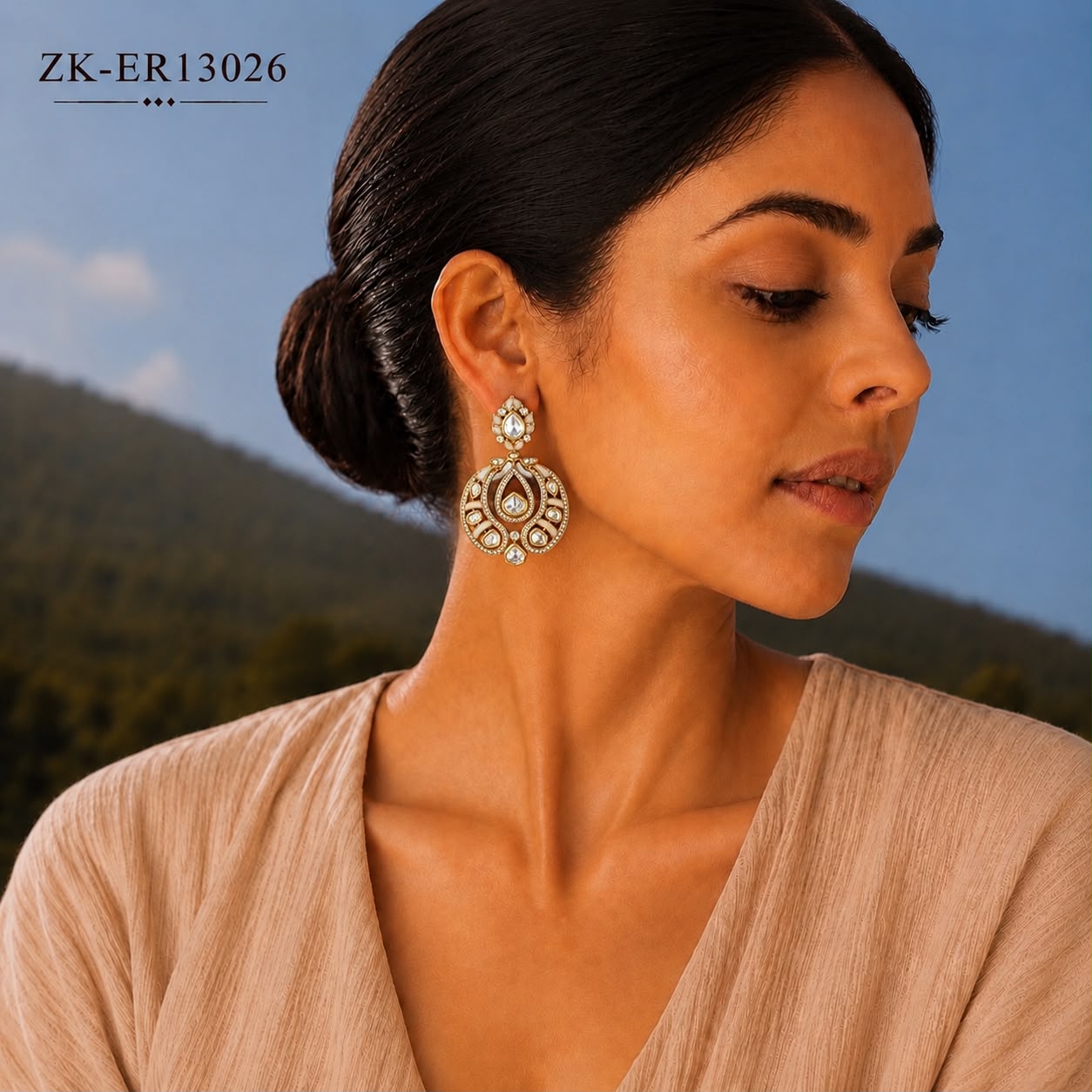 SHEESH ZIRCONIAN EARRINGS