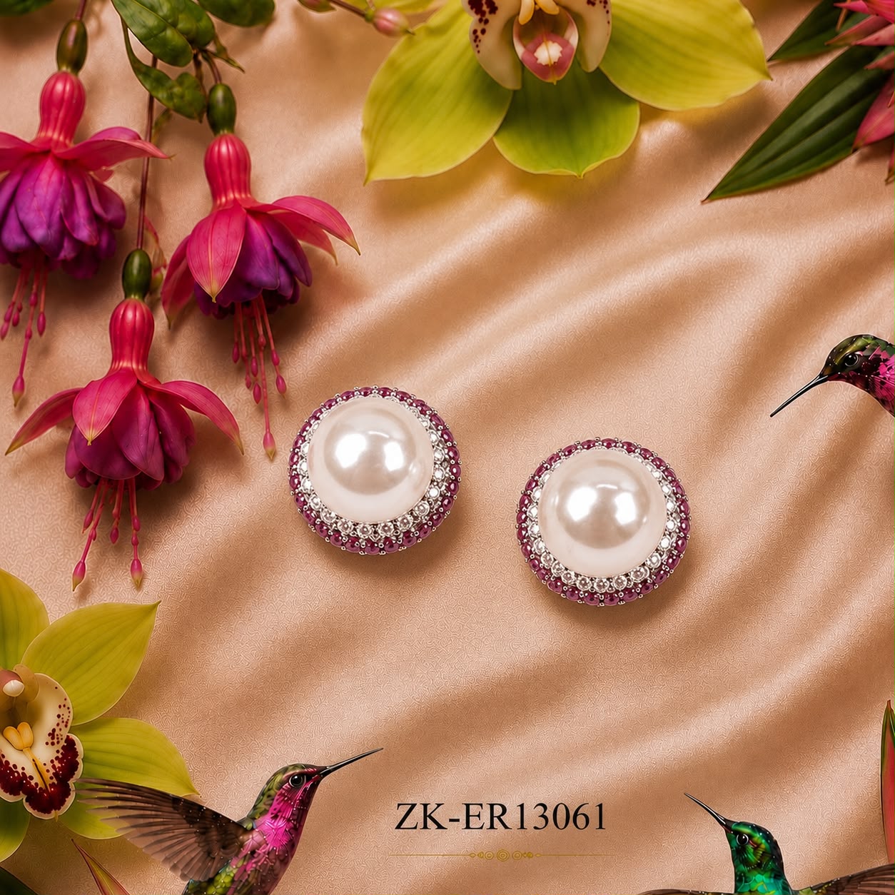BIG PEARL EARRINGS