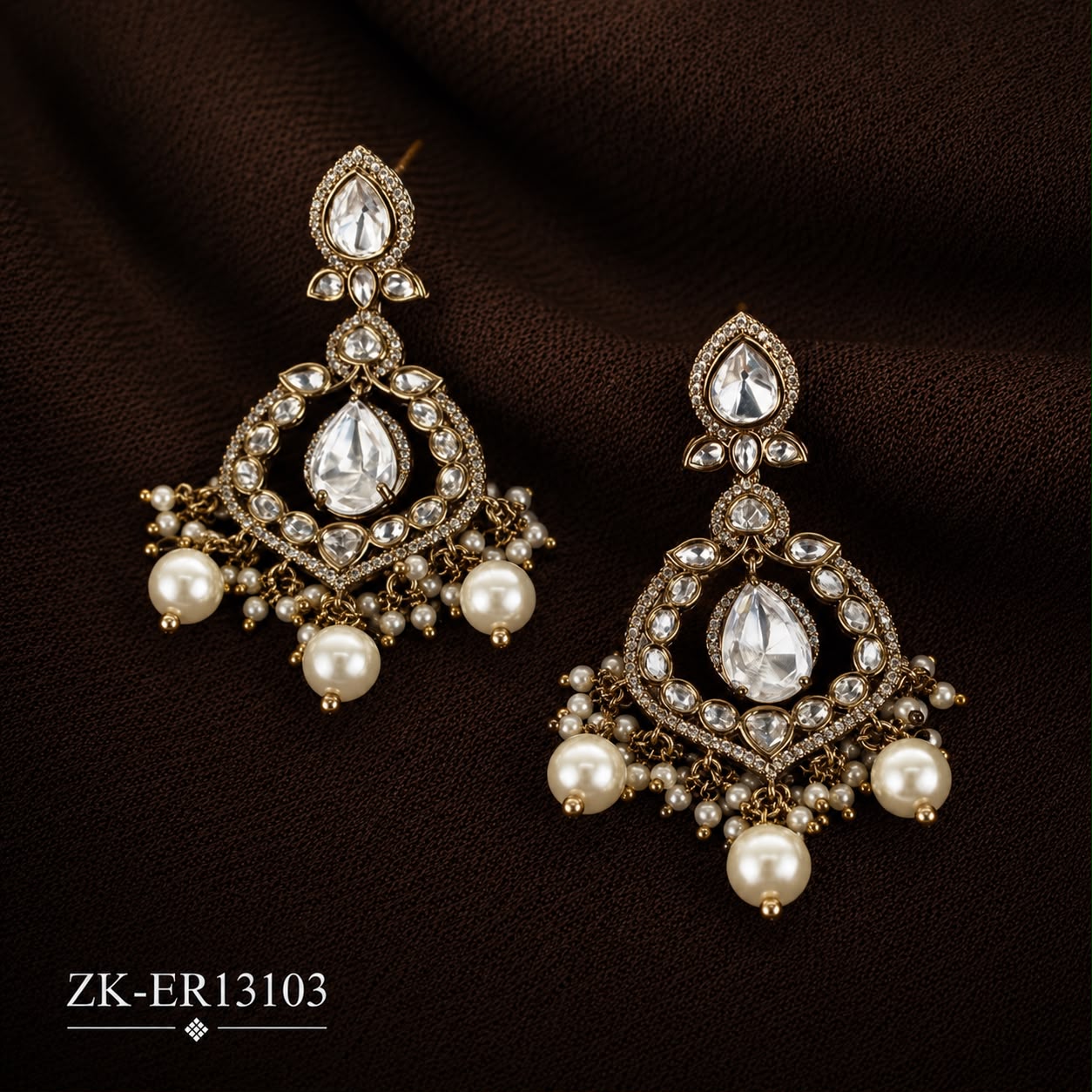 SHEESH PEARLS EARRINGS