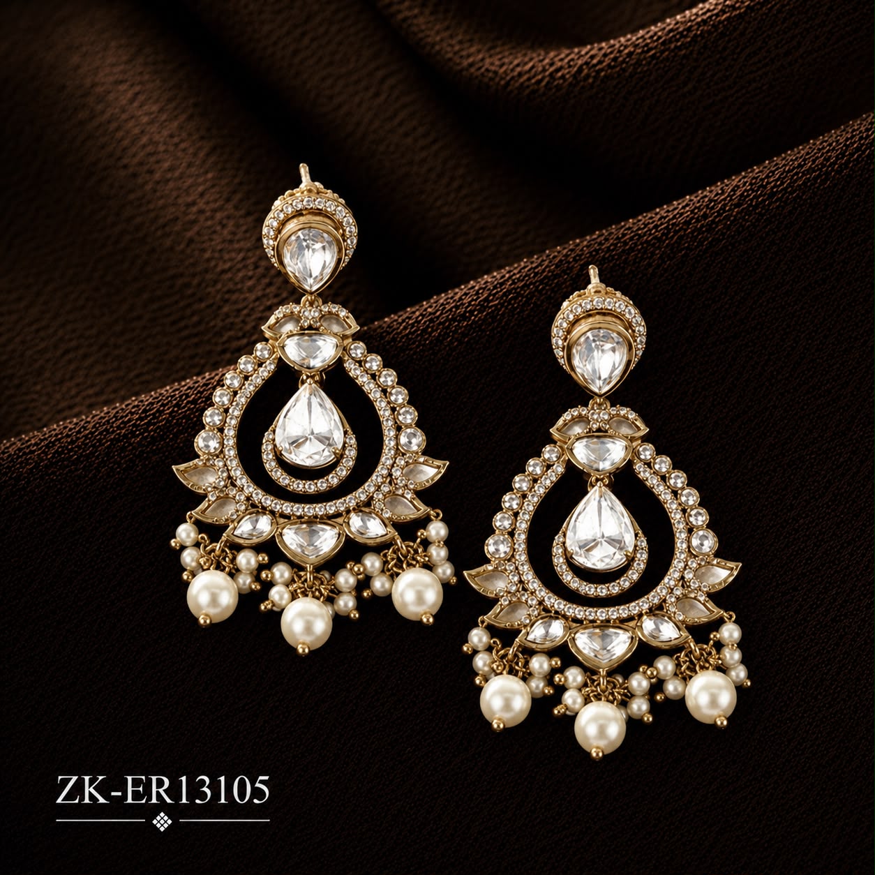 SHEESH PEARLS EARRINGS
