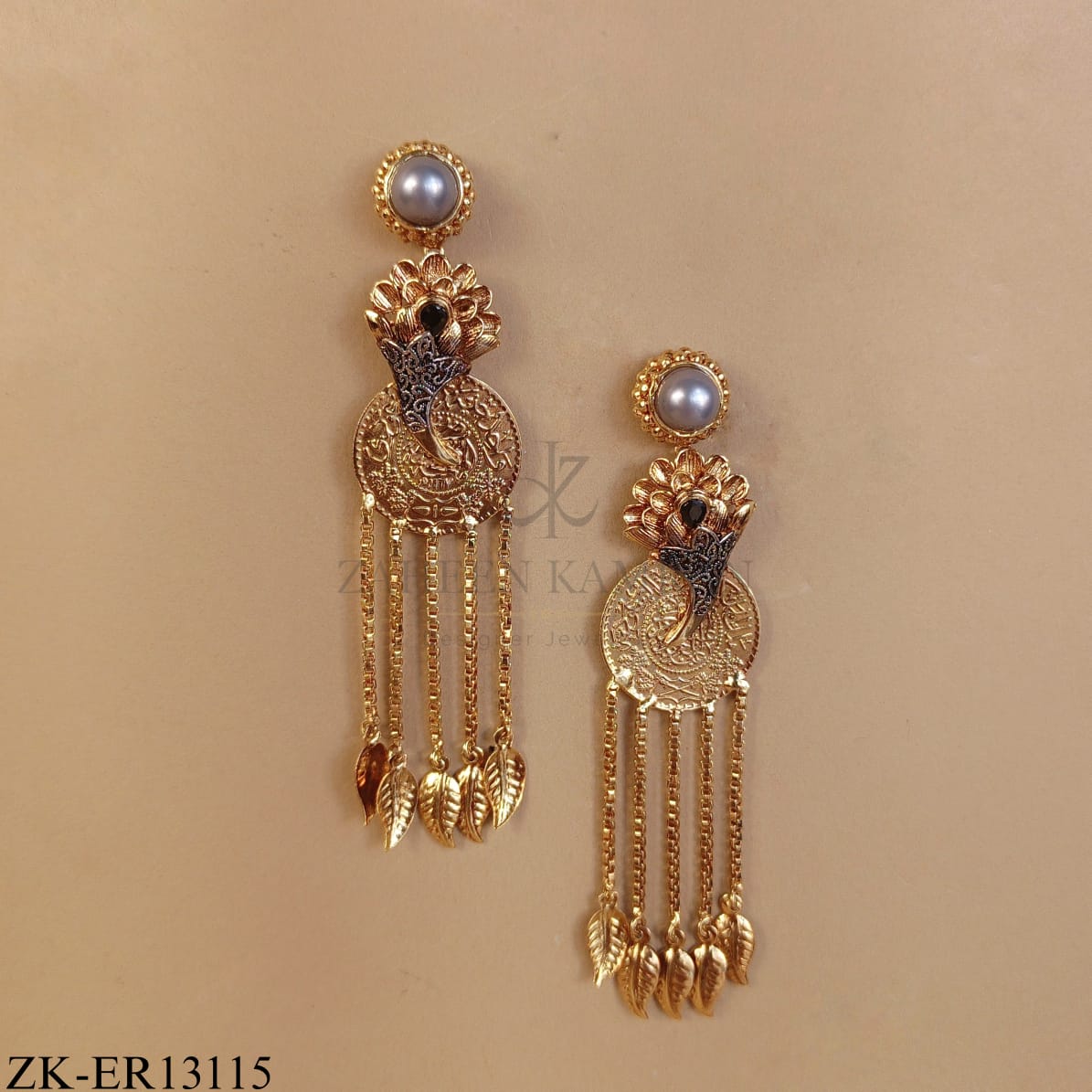 COIN CHAINS EARRINGS