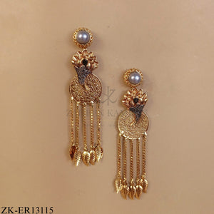 COIN CHAINS EARRINGS
