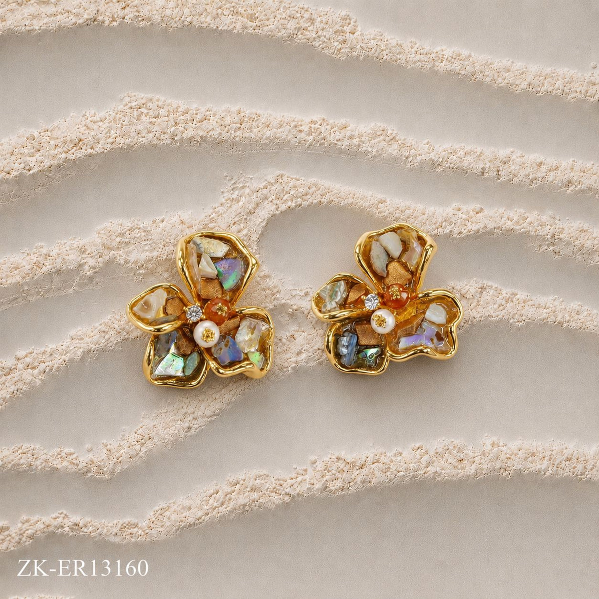 MULTI ROSSETE EARRINGS