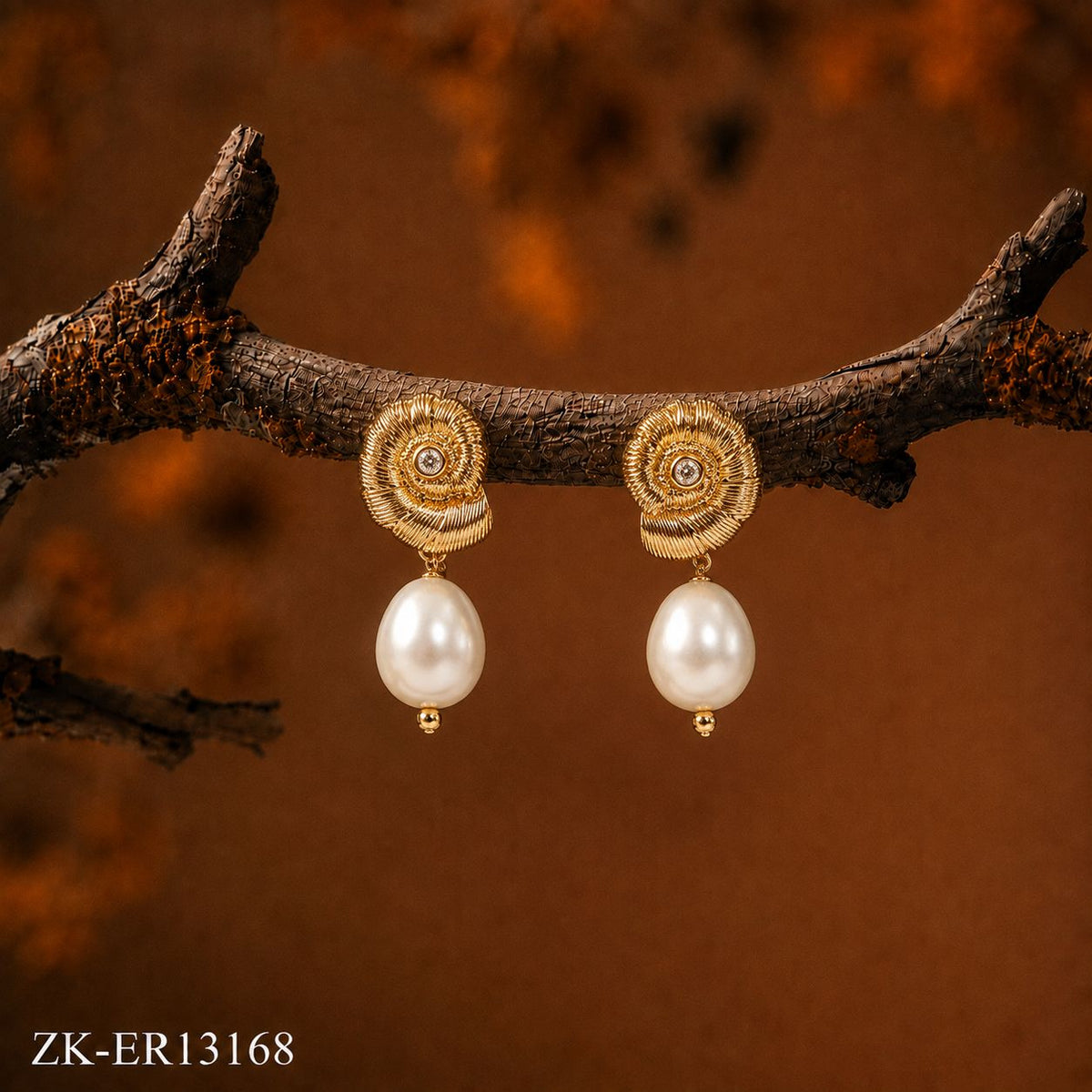SWIRL TOP EARRINGS