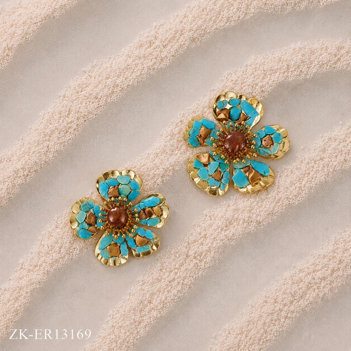 BLOSSOM BLUE EARRINGS