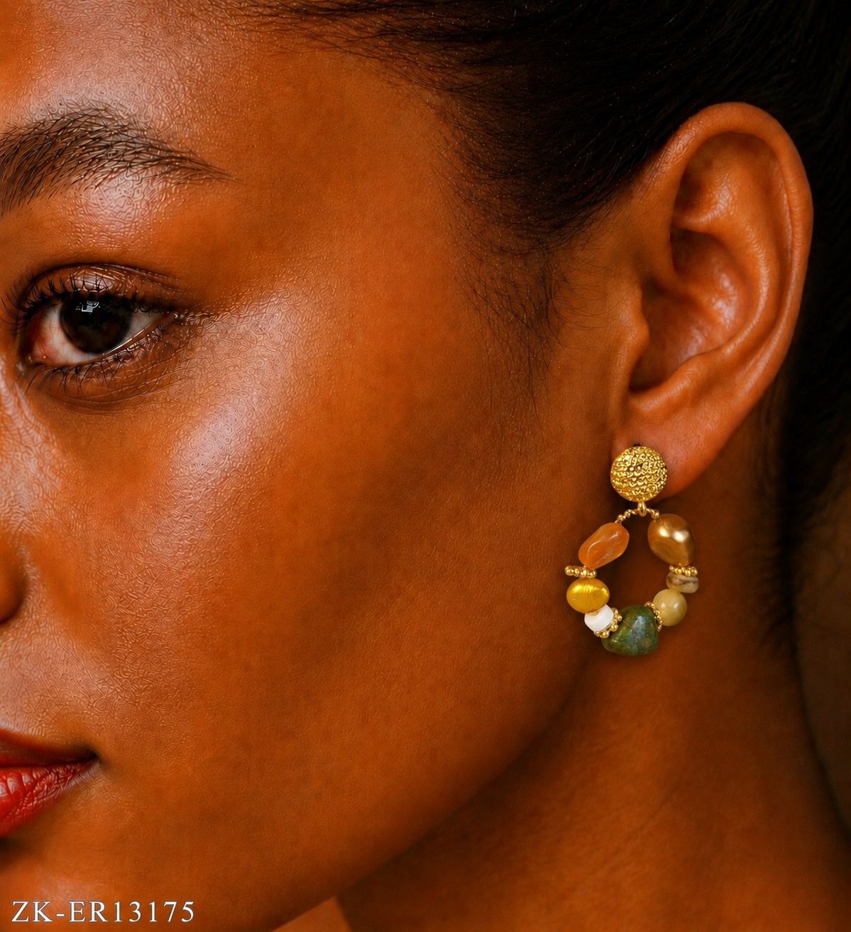 MULTI BOHO HOOP EARRINGS