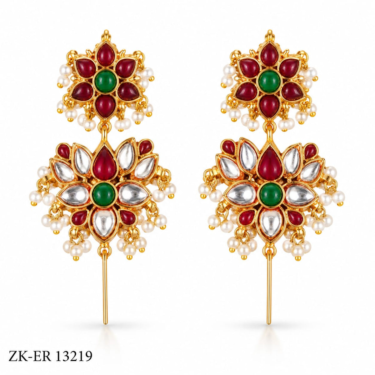 RUBY FLORA EARRINGS