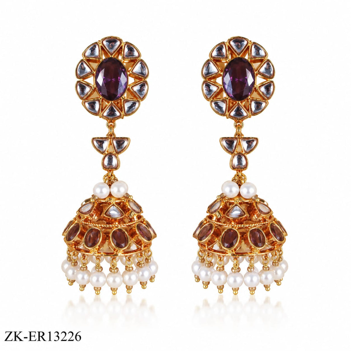 SHEESH SAPPHIRE EARRINGS