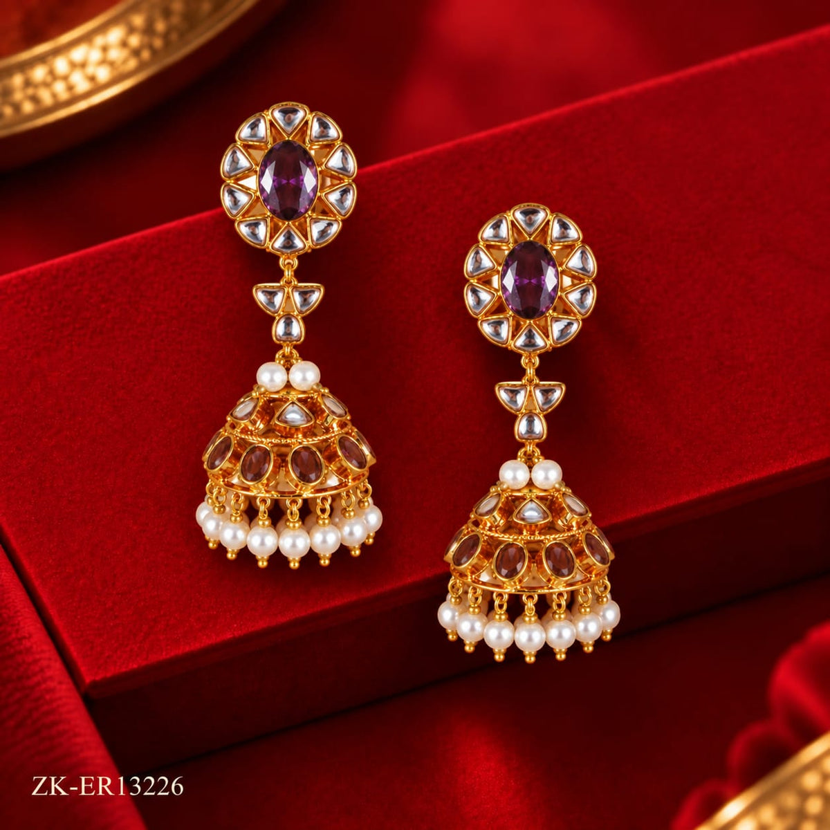 SHEESH SAPPHIRE EARRINGS