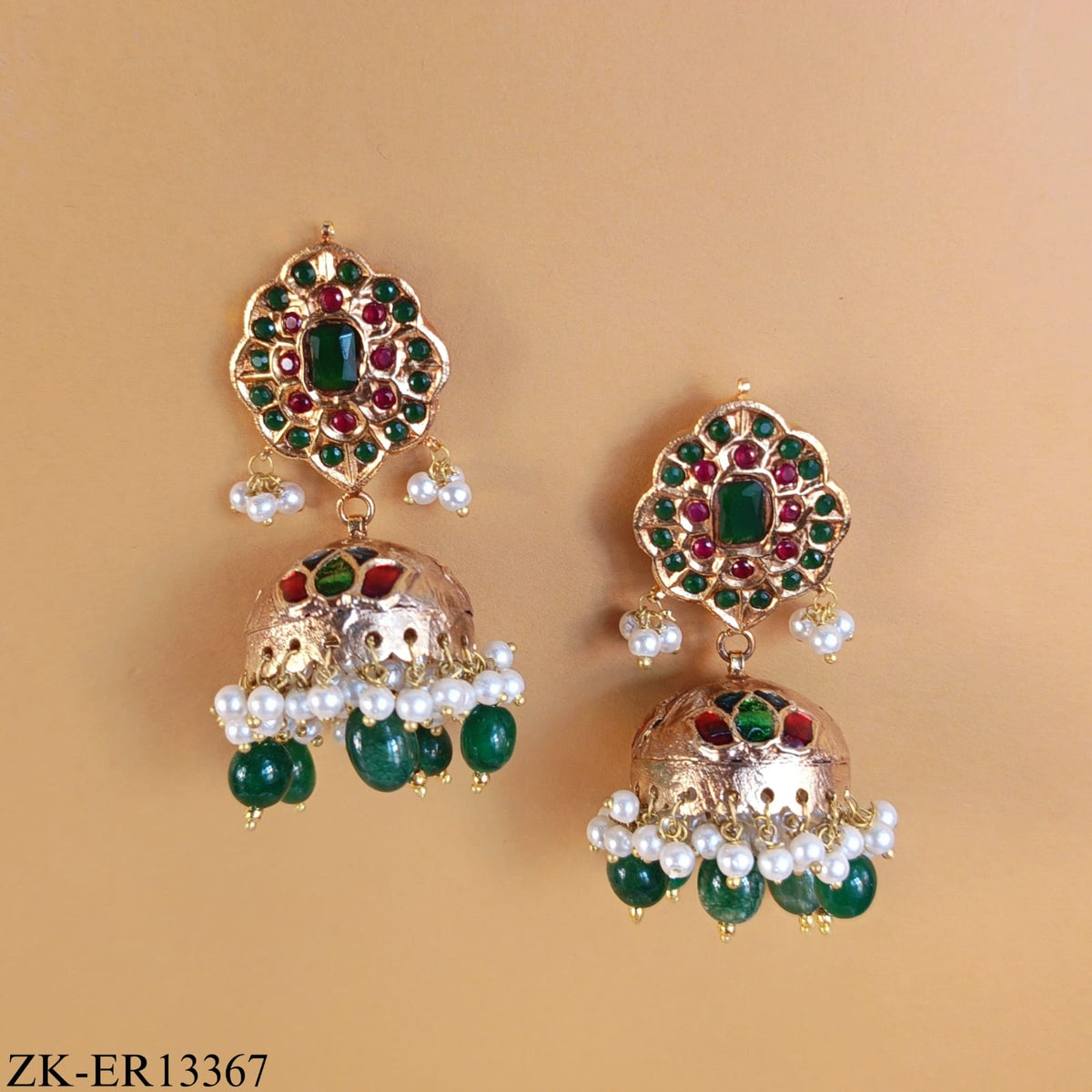MULTI MEENA EARRINGS