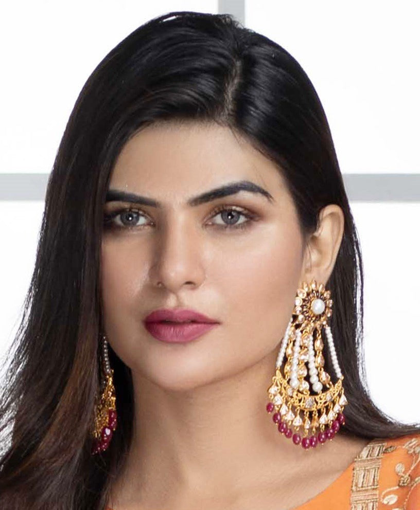 Ruby Champagne Earrings