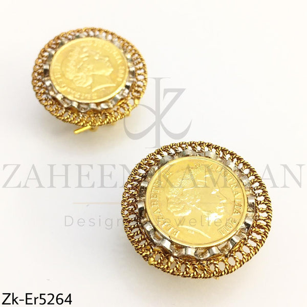 Century Coin Earrings