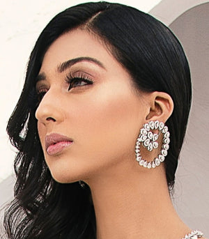 Silver Hoops