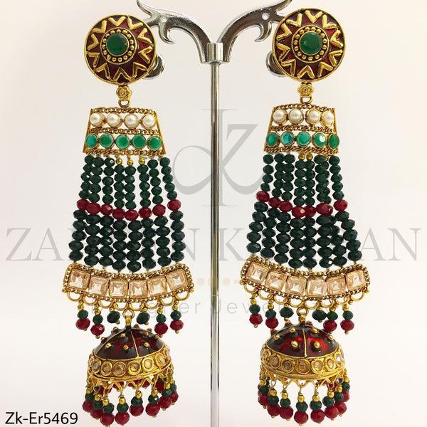 Traditional Meena Jhumki