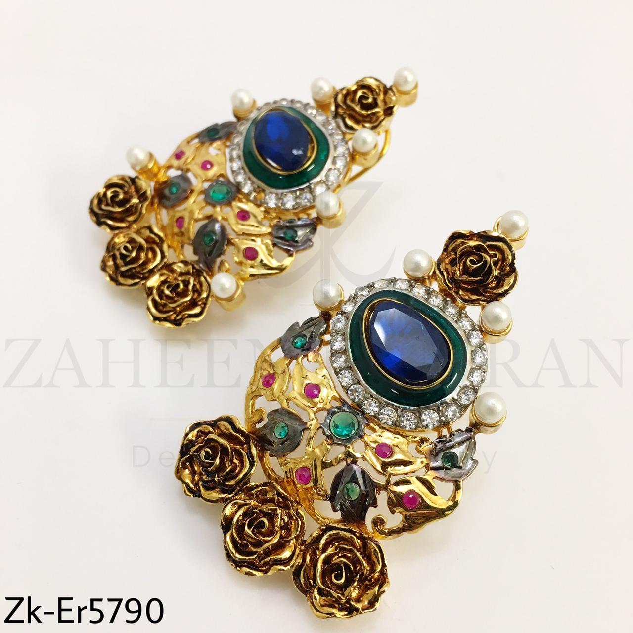 Sapphire ari Earrings