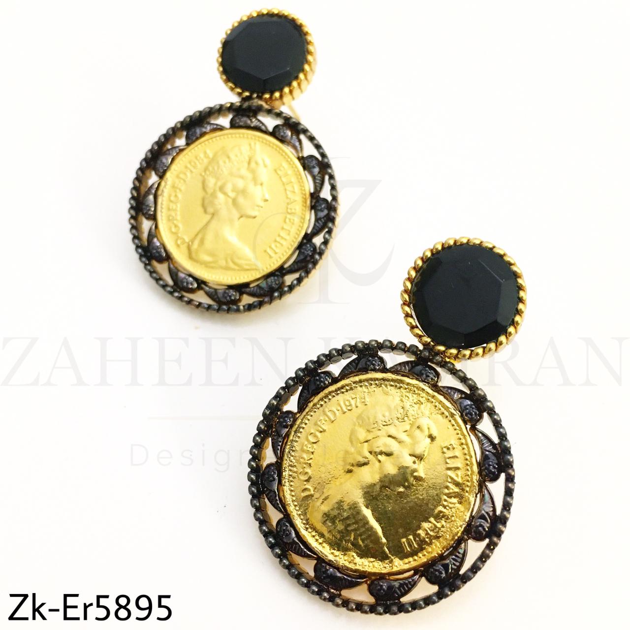 Century agate earrings