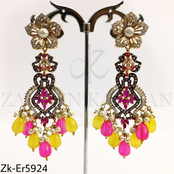 Neon stylish earrings