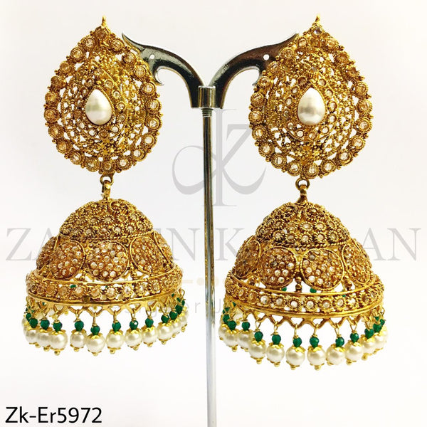 Classic antique jhumki