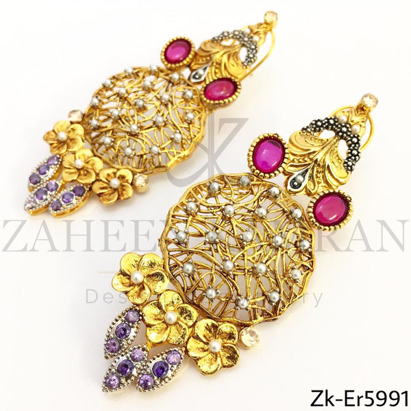 Detailed earrings