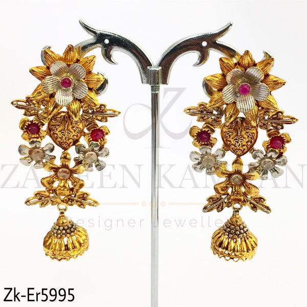 Stylish antique earrings