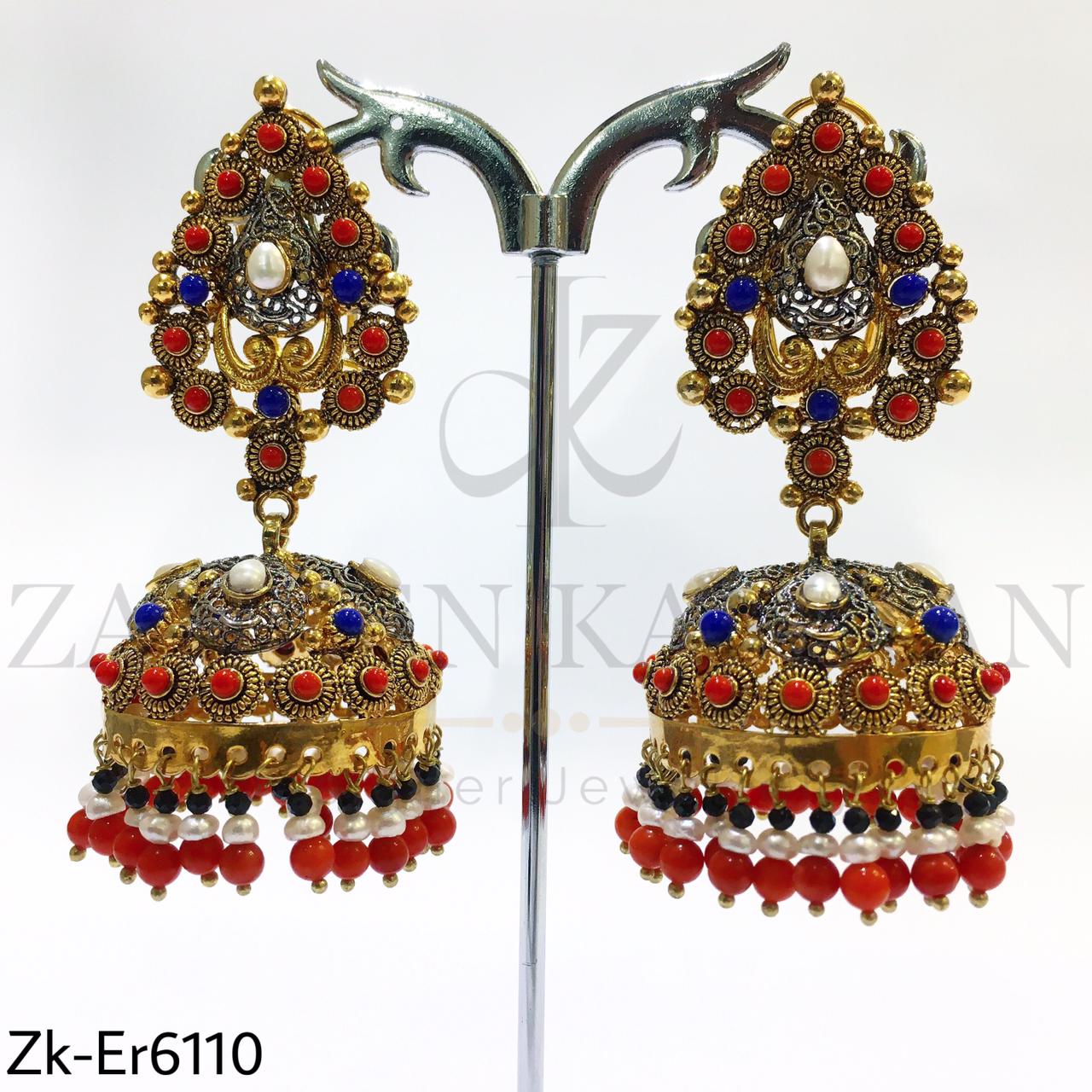 Traditional jhumki
