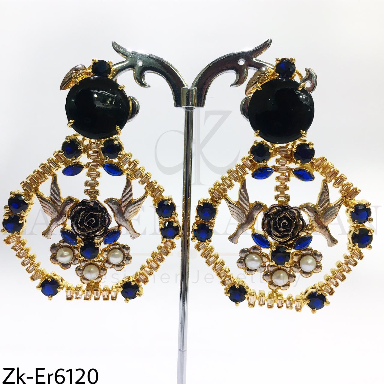 Sapphire earrings