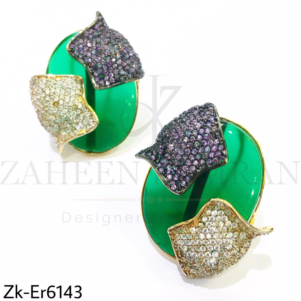 Petal earrings