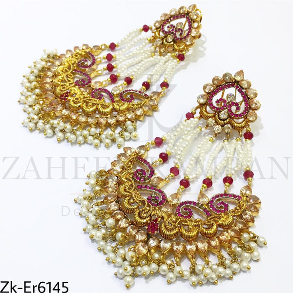 Jhumar style earrings